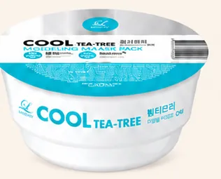 มาส์กโมเดลลิ่ง Lindsay สูตร Cool Tea-Tree สำหรับสูตร Acne Gone